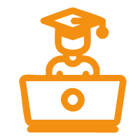 icono beneficios de estudiar virtualmente