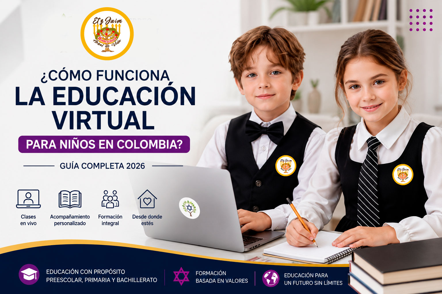 Educación Virtual para Niños en Colombia