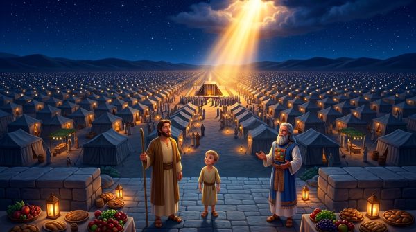 Historia biblica para niños Sheminí Atzeret