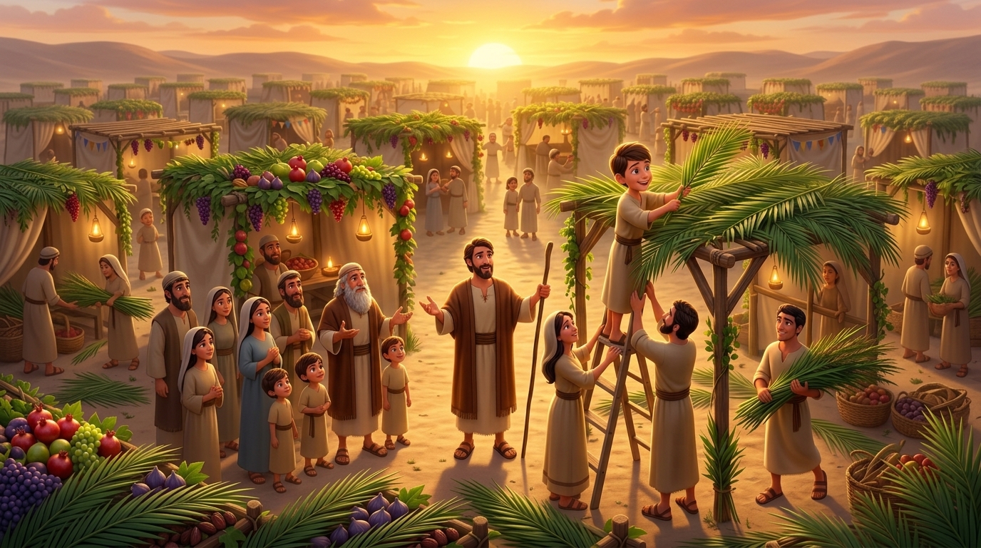 Cuento para niños sukkot
