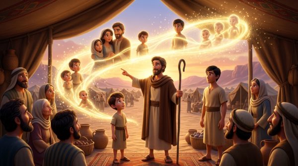 Parashat 51 para niños Nitsavim