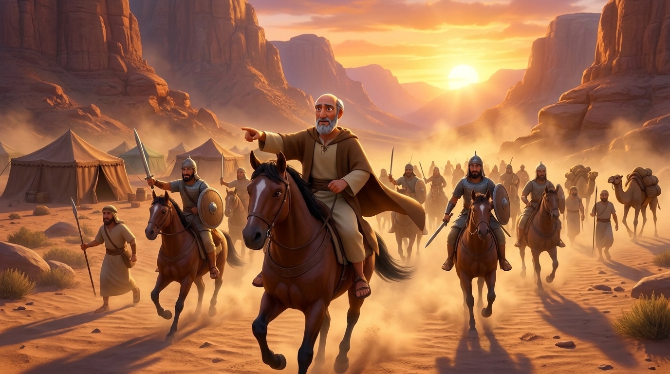 Abraham rescata a lot